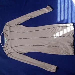 Nude "No Comment" dress